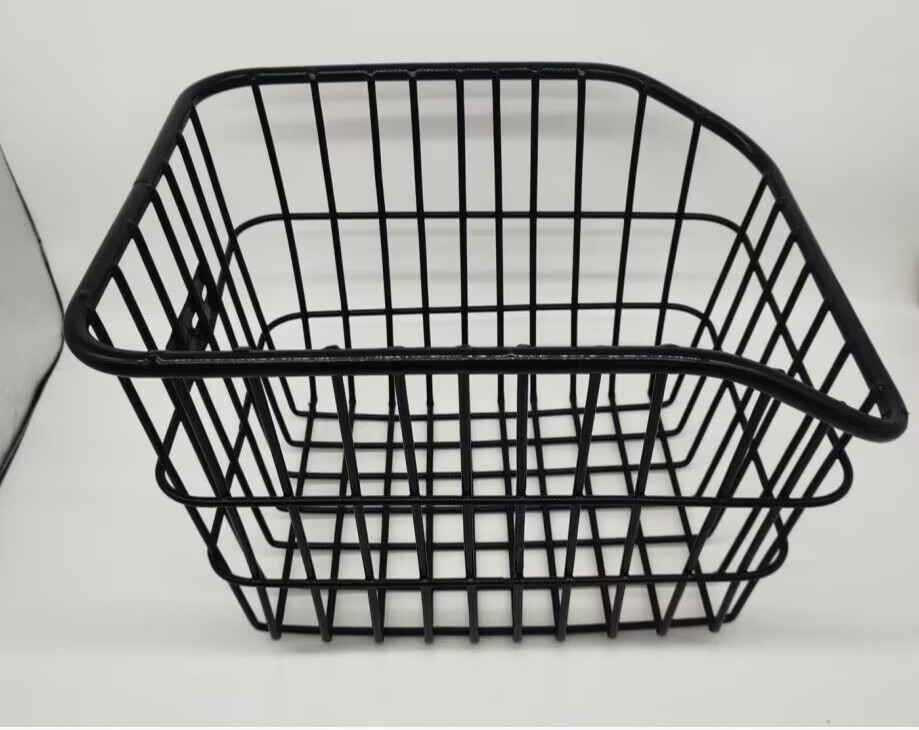 Bicycle rear basket mountain bike rear basket folding car rear vegetable basket student bag basket
