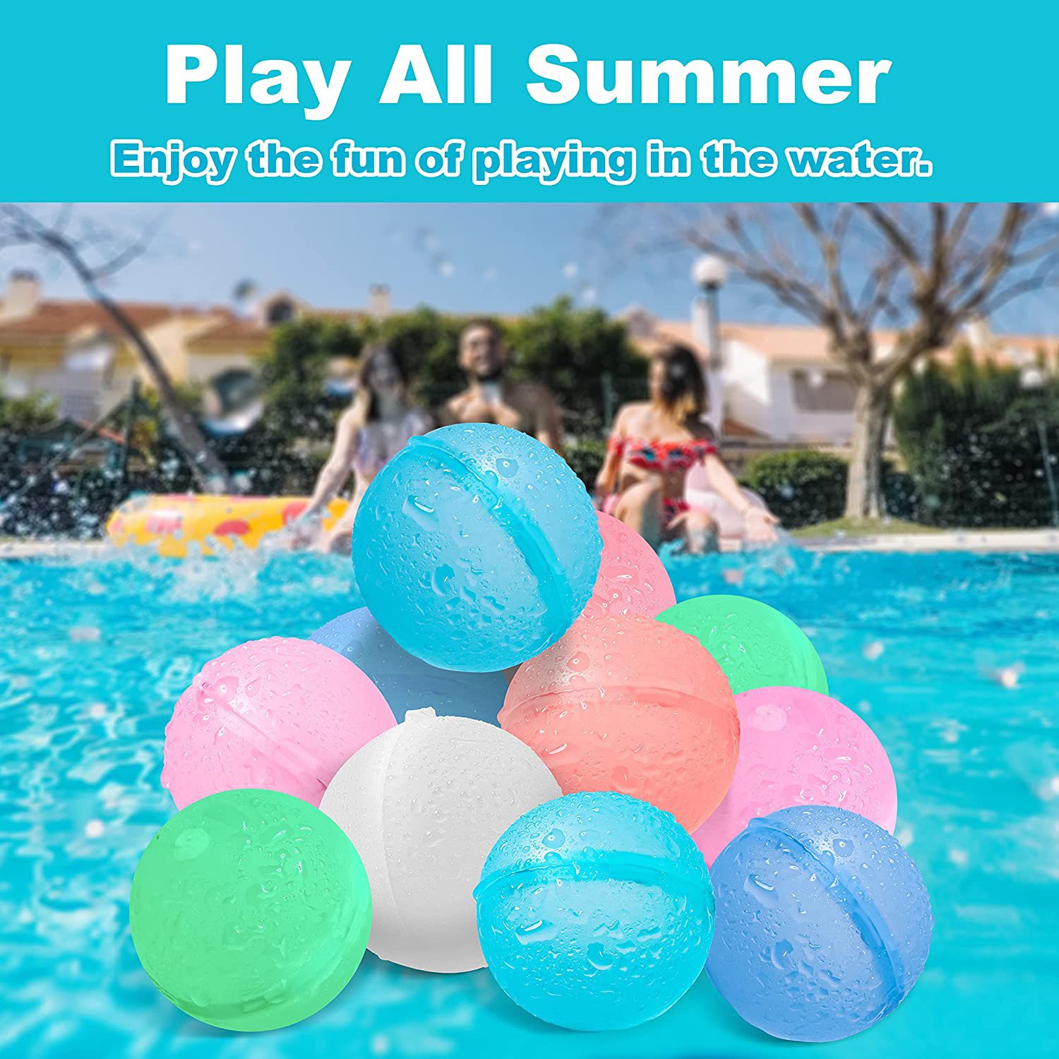 Explosive Silicone Water Polo Buckle Water Polo Magnetic Water Polo Magnetic Water Polo Outdoor