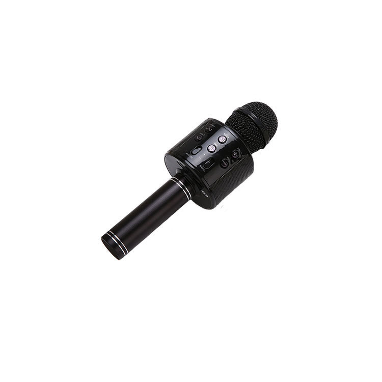 WS-858L Mobile Phone Microphone Wireless Bluetooth Lighted All People Singing Mobile Phone Microphone Bluetooth Speaker Karaoke 