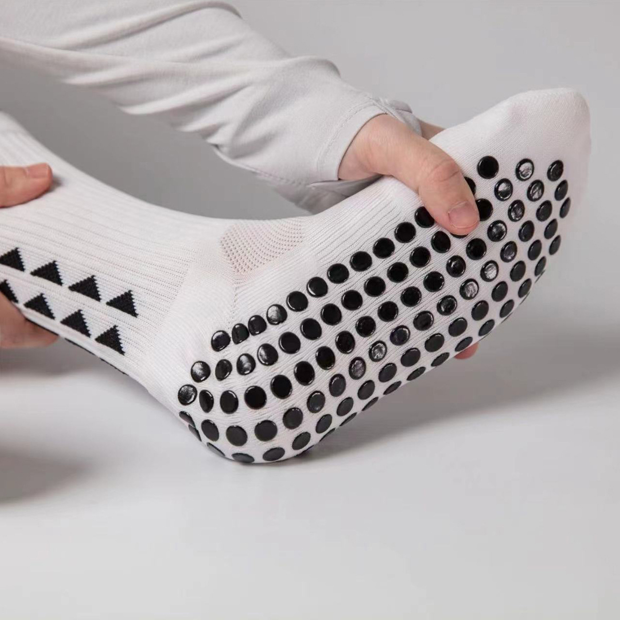 temu cross-border trade shein adult dispensing thickened towel bottom tube football socks men and women non-slip sports socks