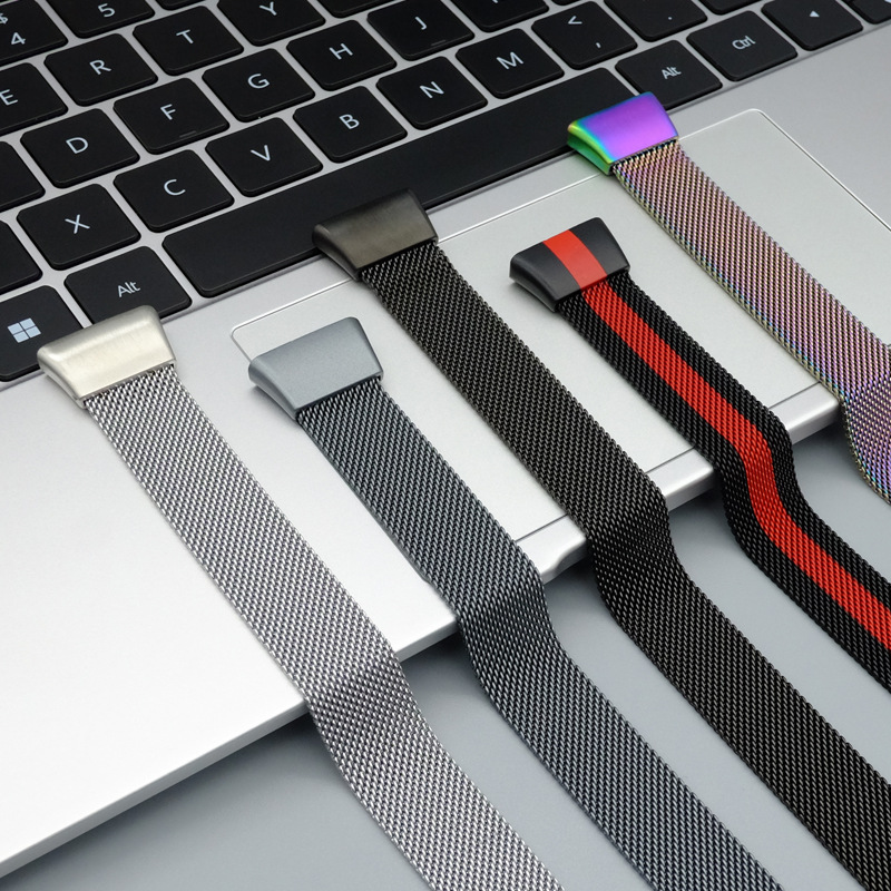 Suitable for mi bracelet 7pro strap milanis wrist strap metal stainless steel 7pro strap magnetic replacement belt