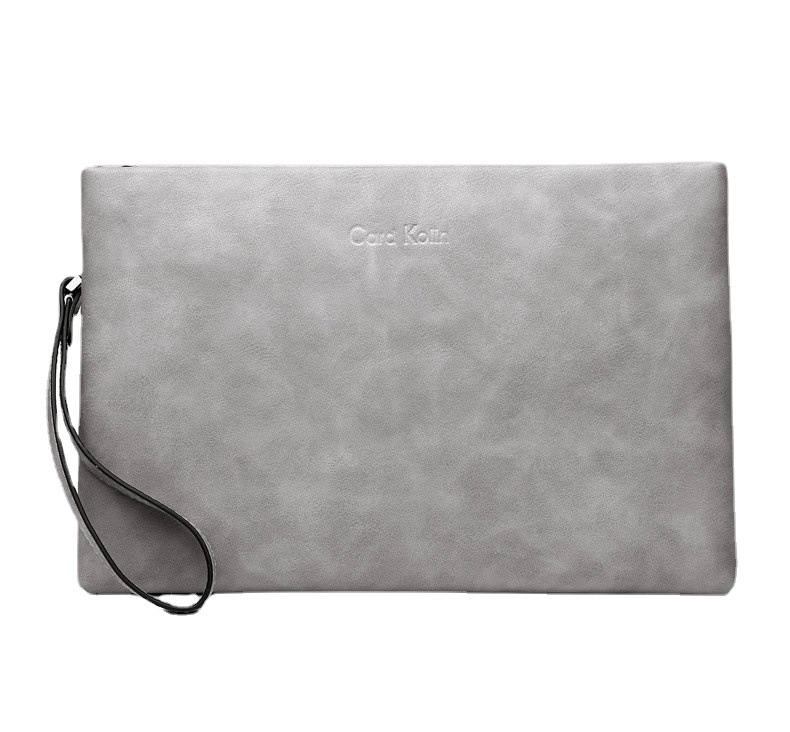 Card Kolin Men's Bag Men's Handbag Real Cowhide Clutch Bag Business Clamp Bag Men's Portable Wallet Envelope Bag