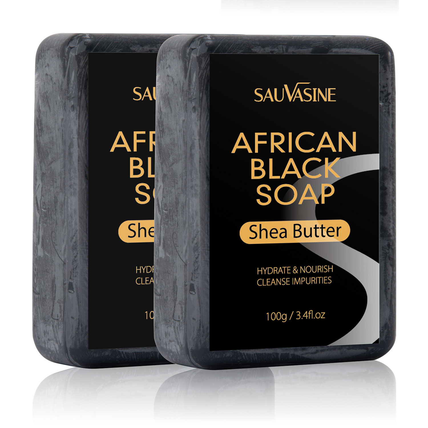 Cross-border new African black soap BlackSoap body cleaning wash bath soap handmade soap wholesale