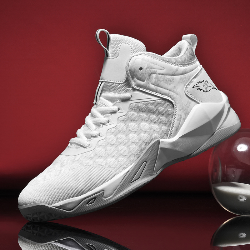 Men's Basketball Shoes Flying Mesh Surface Breathable sneaker Training Shoes for Teenagers and Students plus size Men's Running Shoes