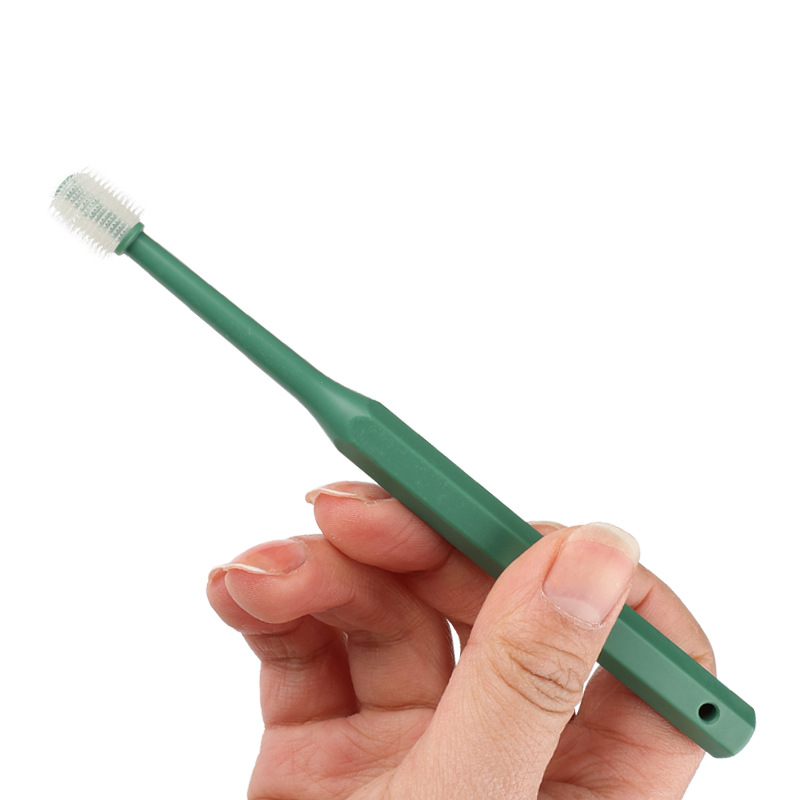Pet oral cleaning pet toothbrush 360 degree toothbrush cat dog toothbrush supplies pet cleaning teeth