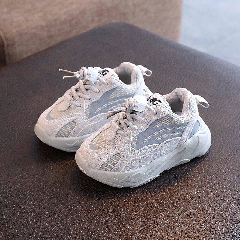 Wholesale Spring and Autumn Fashion Children's Shoes Baby Mesh Sneakers Boys and Girls Casual Shoes Toddler Shoes