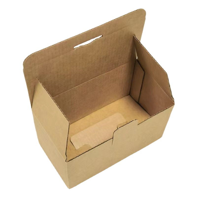 Below 110mm in length, three-layer special hard flap bottom box small carton wholesale small jewelry packaging corrugated carton