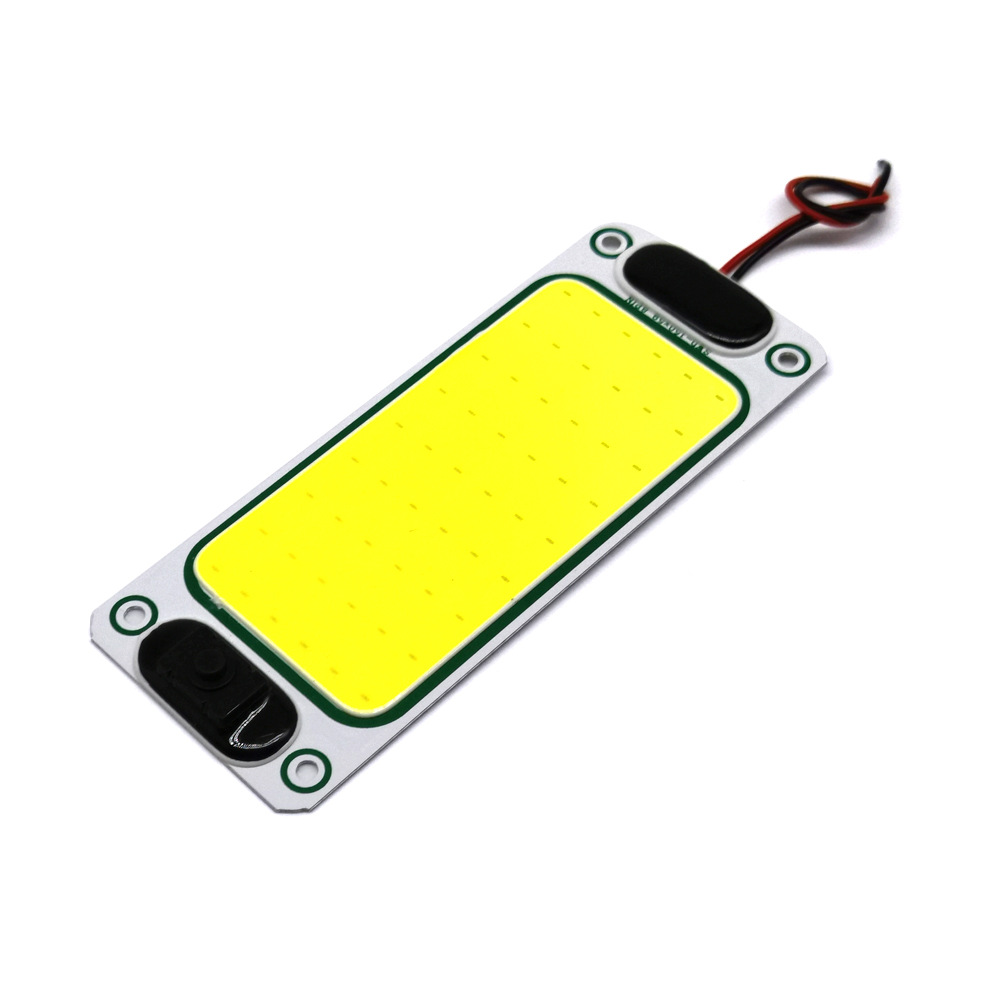 Factory Direct highlight 12-24v Universal truck ceiling light COB car cab reading light trunk light