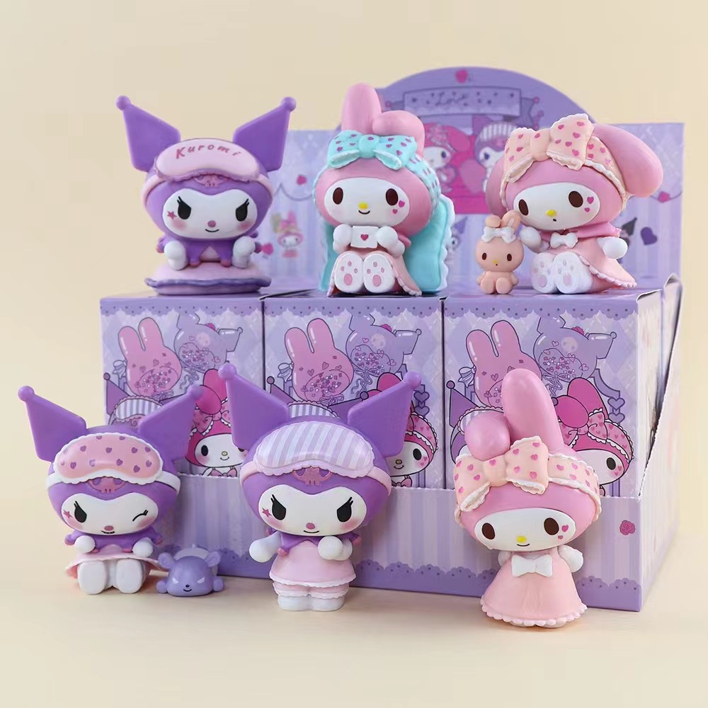 Sanrio Culomei Blind Box ручной работы Melti Paccha Dog Crayon Shinchan Chan Chan Chole Chole Chole Детские игрушки оптом