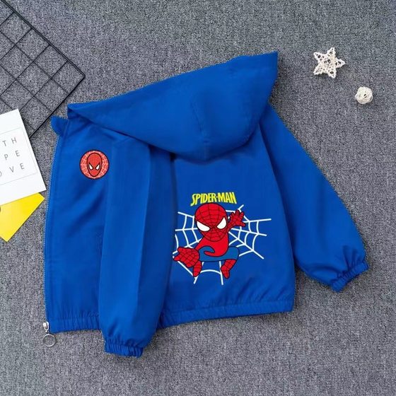 Boys' Coat 2023 Autumn New Men's Treasure Jacket Children's Zipper Shirt Short Boy's Stormtrooper Windproof