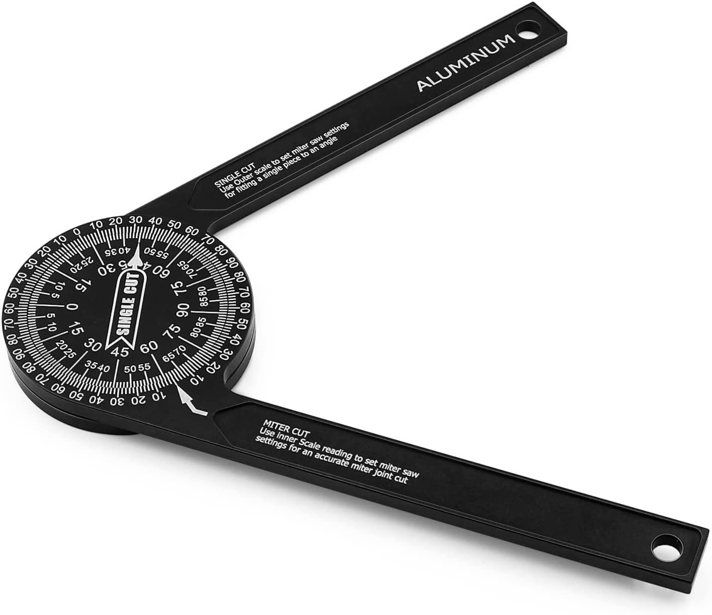 Miter Saw Protractor360 protractor horizontal angle gauge woodworking angle ruler positioning angle gauge