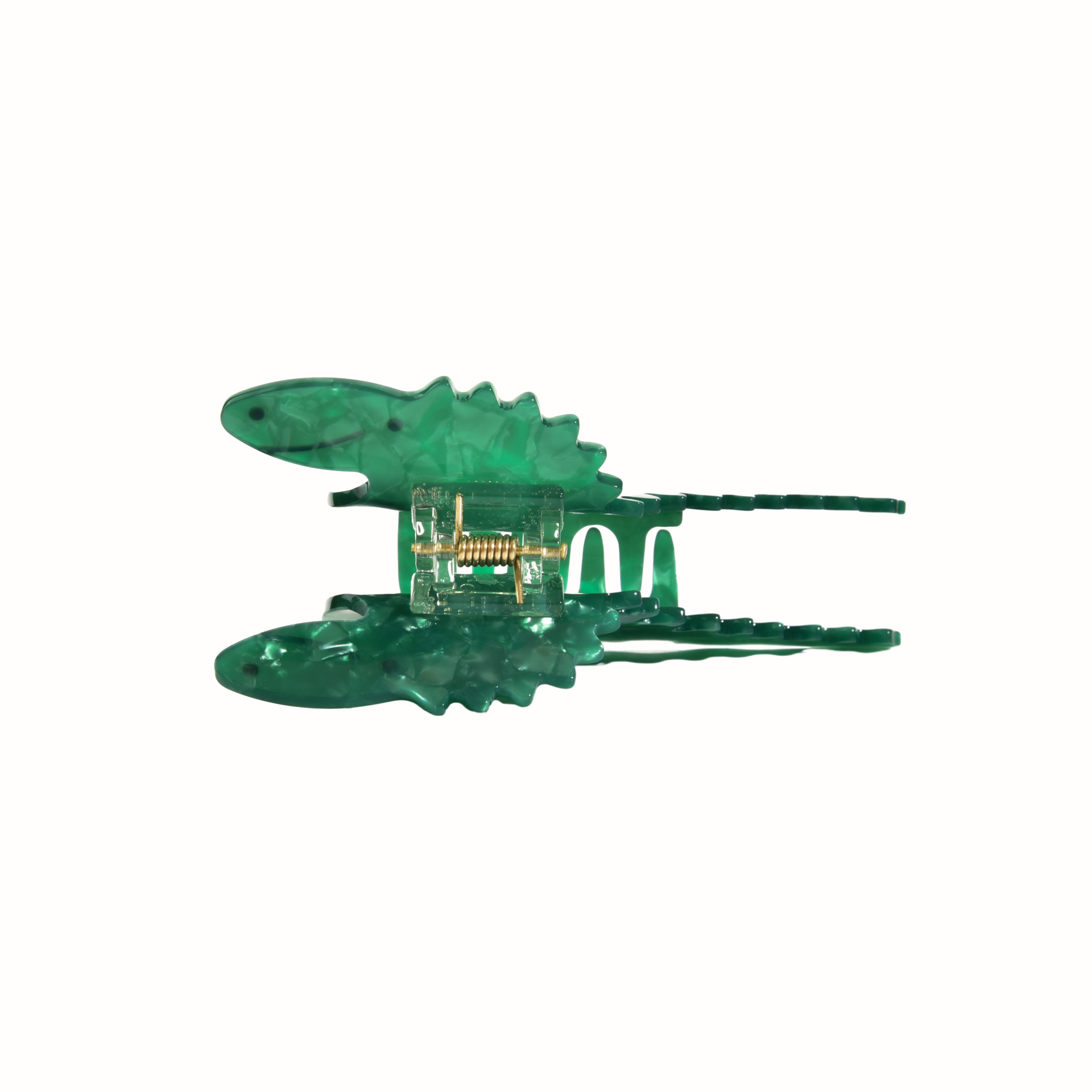 Accessori per capelli YHJ 2024 Nuovo fermaglio per capelli a forma di dinosauro con animali dei cartoni animati, in acetato, con arricciatura posteriore, con squalo_voghion.com