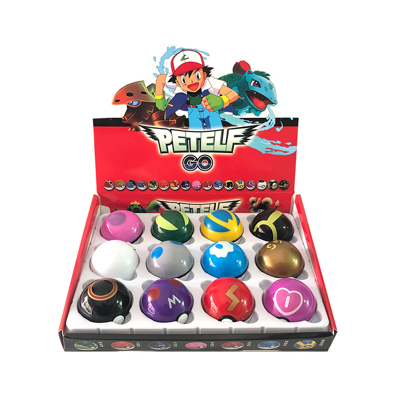 Elf Ball Toy Pokémon Pocket Elf Master Ball Pet Doll Pokémon Toy 5cm Colored Ball