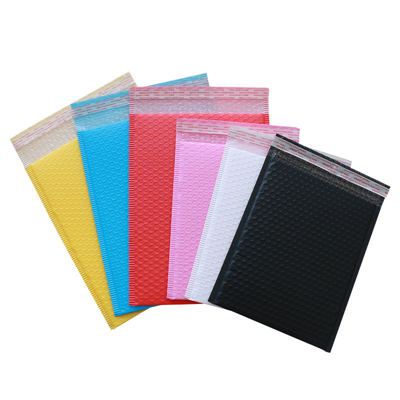 Pink co-extruded film Bubble Bag color co-extruded film bubble envelope bag clothing bag bubble bag manufacturers wholesale
