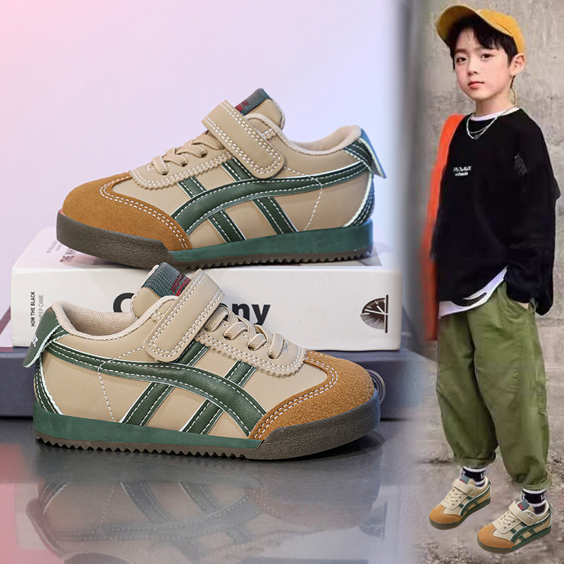 Boys' Forrest Gump Shoes 2025 Spring and Autumn New Children's sneaker Casual Shoes Middle and Big Children's Leather Girls' Sneakers