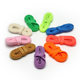 8mm polyester single layer flat color shoelaces fit board shoes canvas shoes basketball shoes White shoes aj sports casual shoes