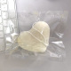 Love shape white (OPP bag)