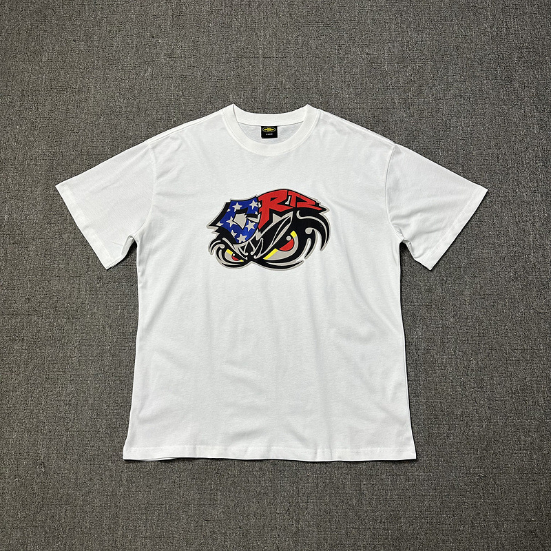 Corteiz summer New Devil Island fun letter printing fashion brand men and women loose casual round neck short sleeve t-shirt