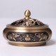 Lucky Elephant Ruyi Carved Flat-hearth Furnace 22 Lid Optional