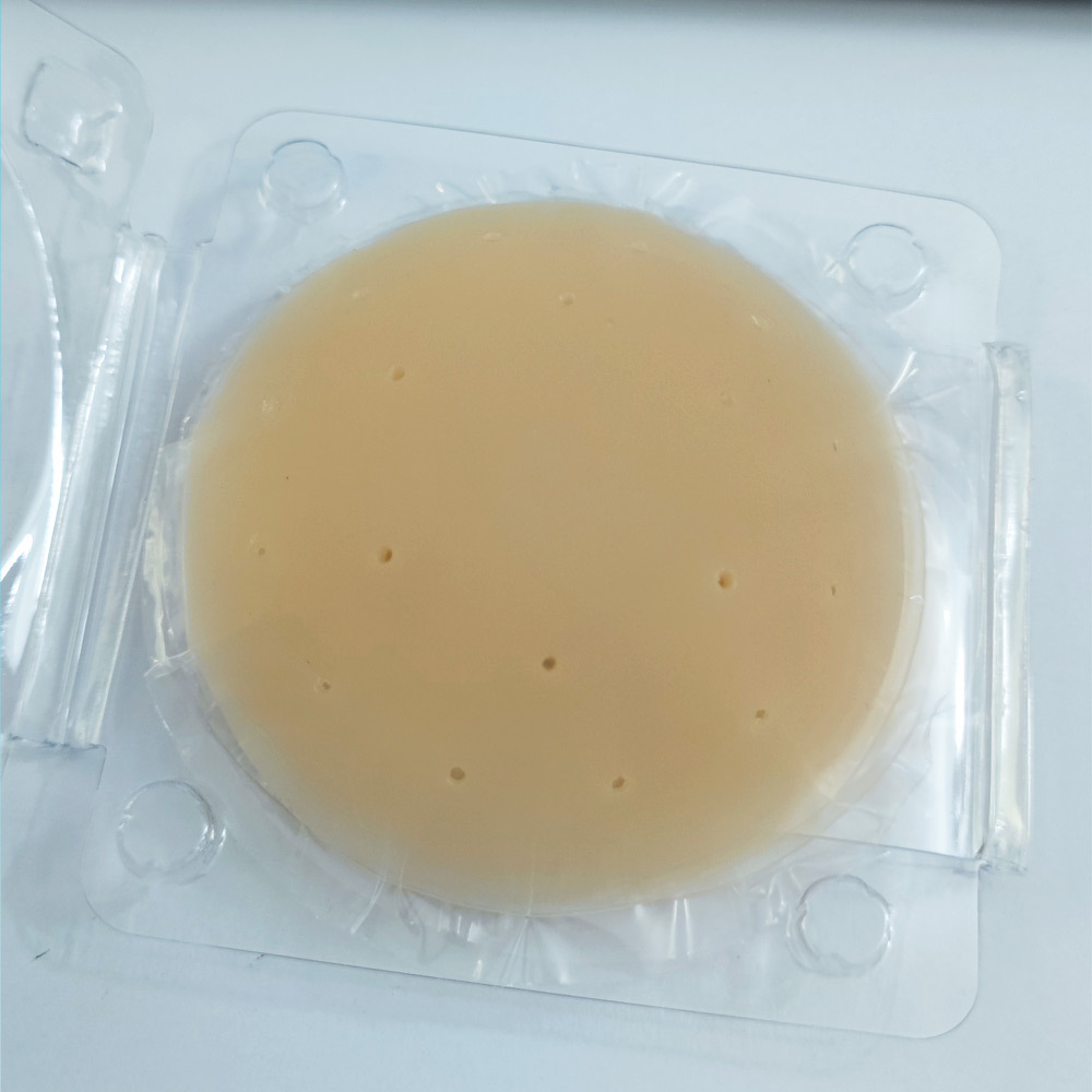 Wang Fried Practical Granny Head Iron Waterproof Non-dropping Large Diameter Solid Silicone Breast Sticker Seamless Anti-excitation Breast Sticker Ultra-thin