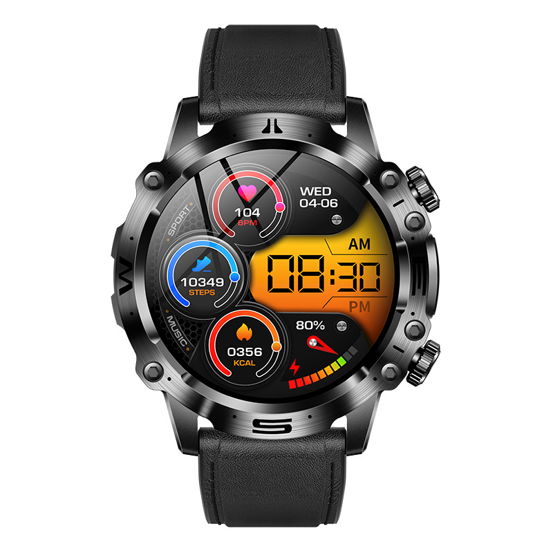 Cross-border hot ET482 Smart Watch heart rate Bluetooth call multi-dial pedometer sports watch smart bracelet