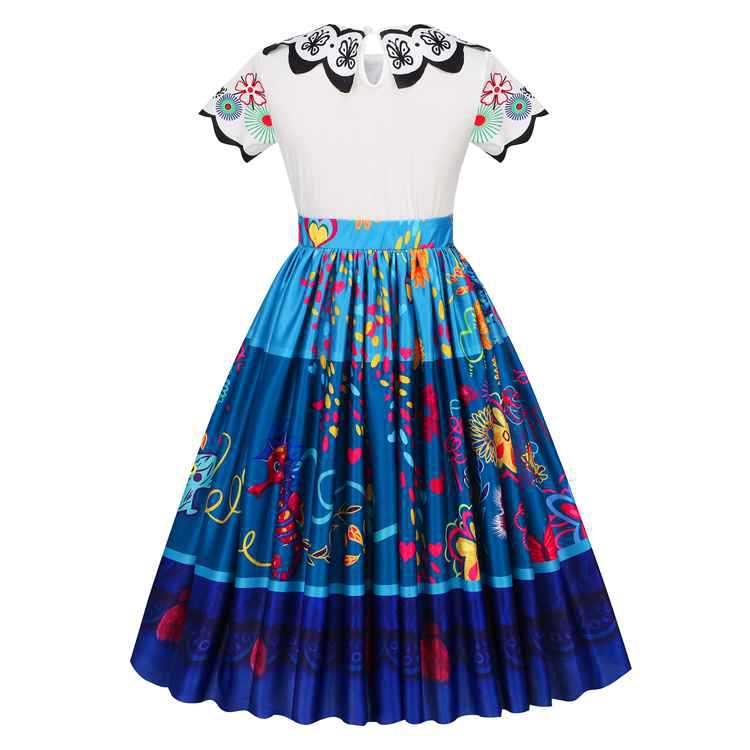 2022 Magic Full House Children's Dress Isbela cosplay Amazon Foreign Trade Dress Mirabe Girl Princess Dress