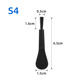 S4 round handle small brush (black)