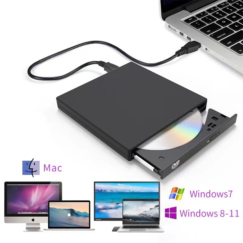 外付けusbドライブdvdドライブノートパソコン一体型ユニバーサルcdレコーダーモバイルドライブ|undefined