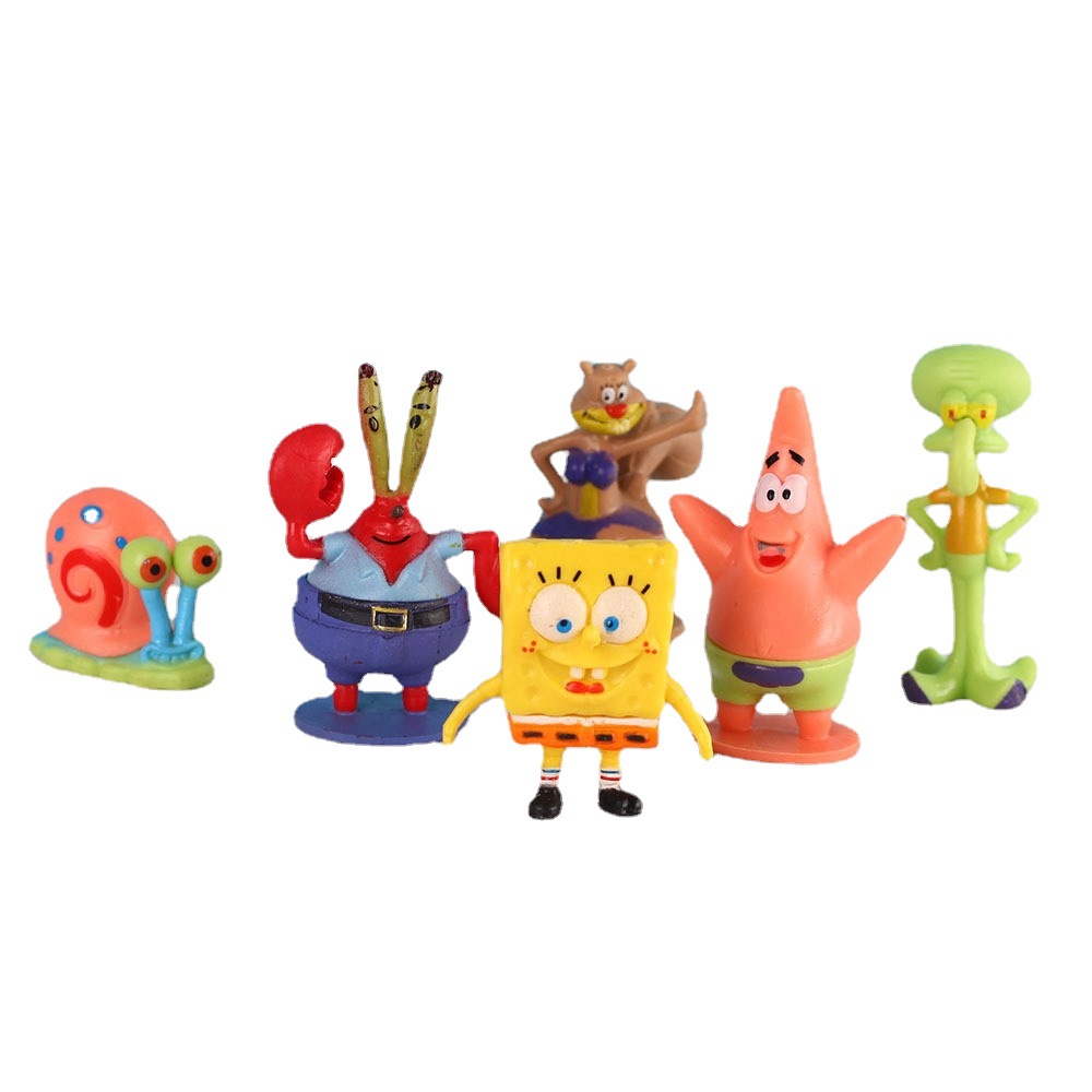 Взрывной аквариум для аквариума Q версия SpongeBob 6 из 8 комплектов