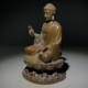 Sakyamani Buddha statue decoration antique collection vintage home decoration decoration Buddha Buddha desktop decoration