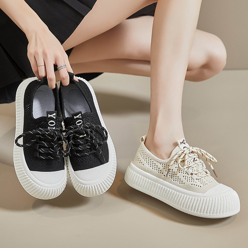ins Trendy Korean Canvas Shoes Women's 2023 Summer New Student Running Casual Shoes Skate Shoes Internet Popular Street Photograph M16