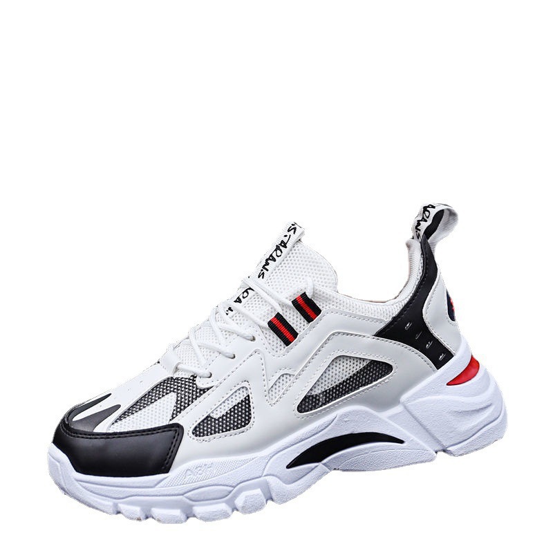 Platform sports casual shoes cross-border foreign trade is fashion casual clunky shoes trendy casual breathable sneaker men's shoes