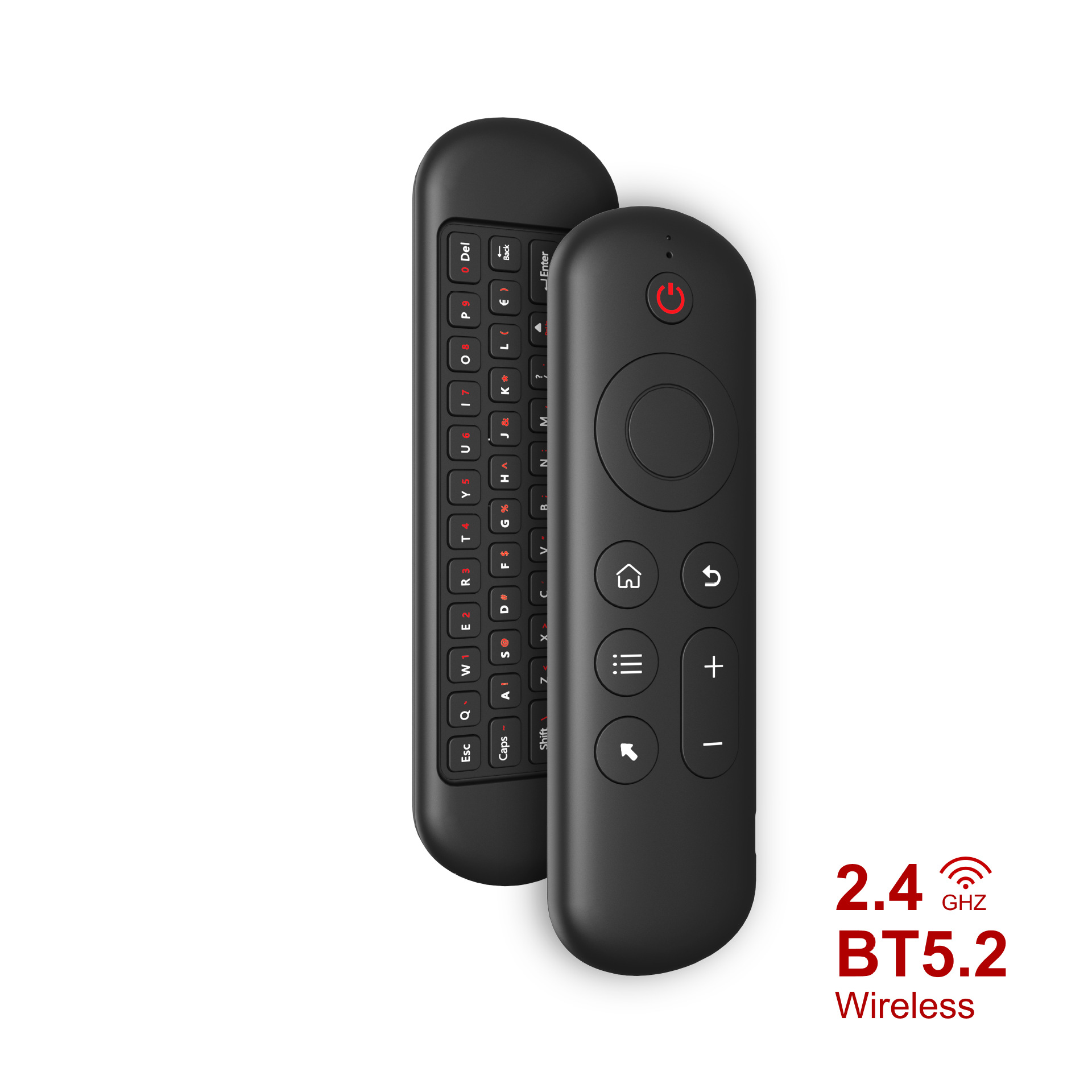 Cross-border hot sale New Bluetooth 2.4G dual-mode remote control infrared learning remote control TV box projector remote control