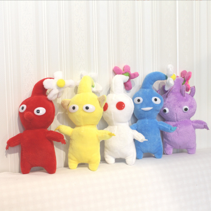 Cross-border PIKMIN plush toy Yellow PIKMIN Olima doll Nintendo game peripheral Doll Doll