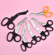 Factory wholesale stainless steel gauze scissors elbow bandage scissors household canvas scissors portable outdoor camping accessories