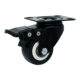 Black gold diamond caster light pvc polyurethane double bearing 1.5-inch 2-inch 2.5-inch directional Universal wheel furniture wheel