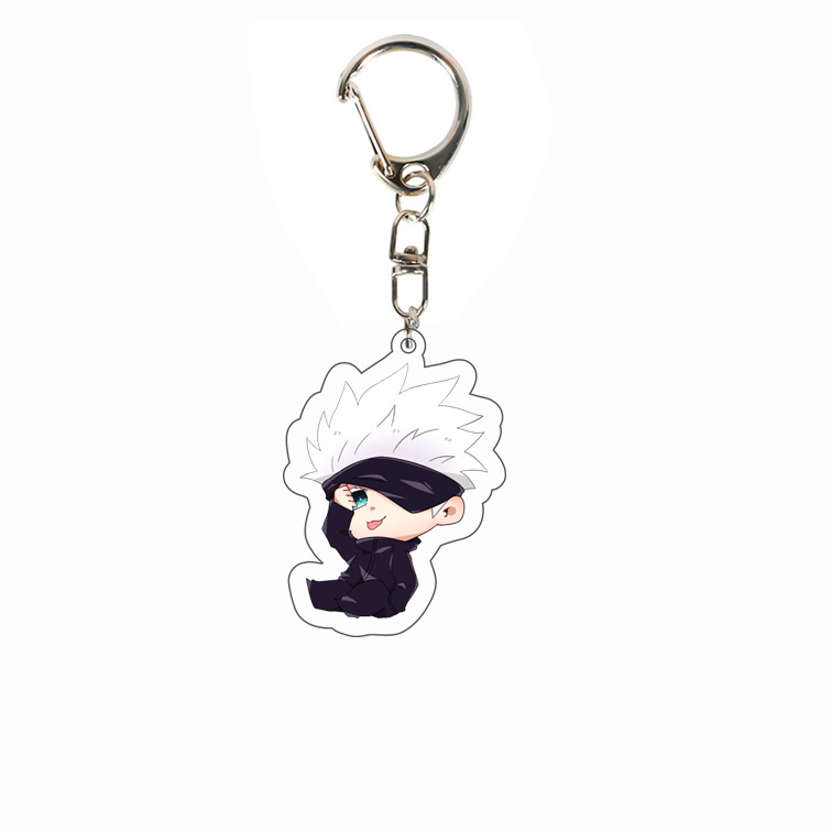 Spell Return Peripheral Keychain Knotweed Hisahito Fushiguro Megumi Gojo Acrylic double-sided pendant can be shipped on behalf of others