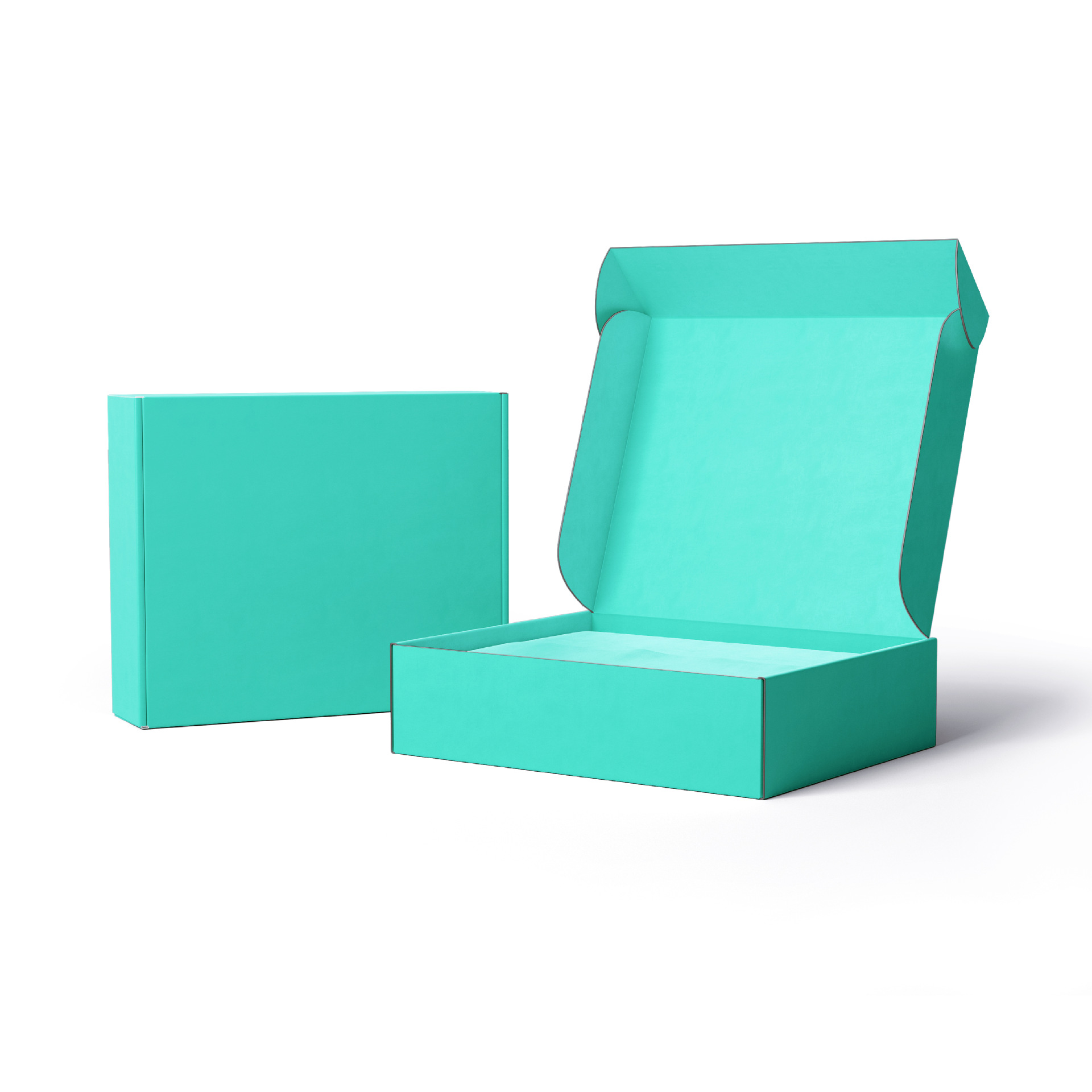 In stock color aircraft box carton black aircraft Box square express box white aircraft box packaging box