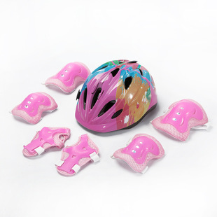 Adjustable Children's Protector Seven-piece Helmet Balance Car Sliding Car Knee Protector Twist Car Protector Set