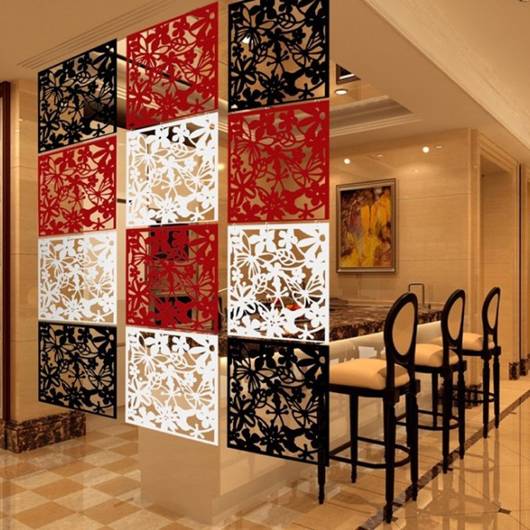Living room simple hanging screen partition fashion hollow hanging screen decoration hotel office screen hallway door