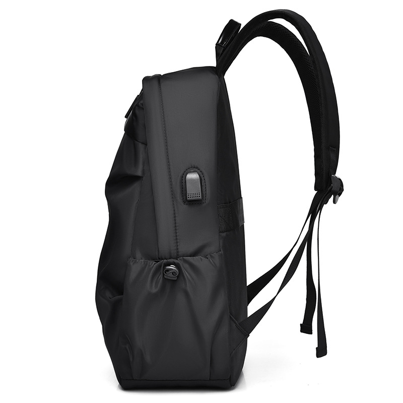2022 new men's casual backpack commuter bag 14 inch USB interface computer bag College student bag