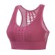 plus size Hollow-out Beautiful Back Sports Underwear Women's Outer Wear Shockproof Vest Gather-up Fitness Running Yoga Sports Thin Bra