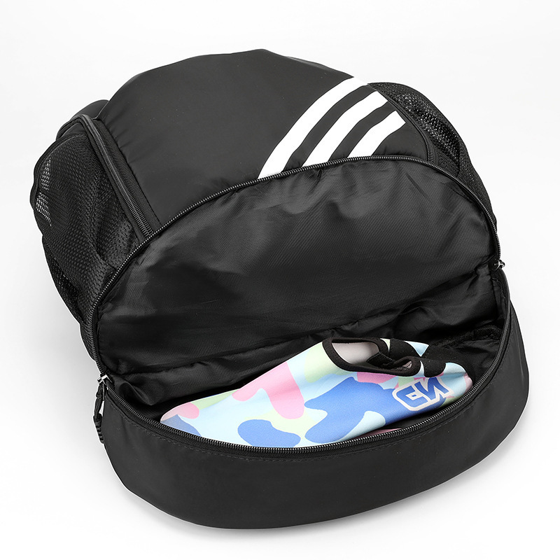 New Bundle Basketball Backpack Outdoor Sports Leisure Fitness Folding Travel Backpack Printable LOGO Wholesale