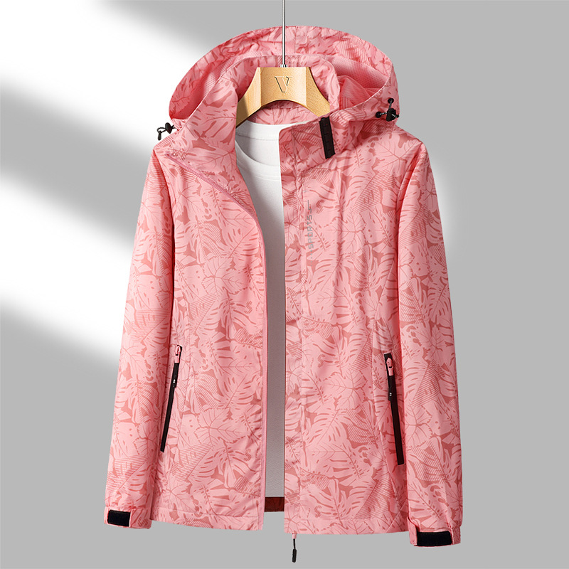 Autumn Couple's Rush Clothes Outdoor Single-layer Rush Clothes Men's Windproof Water-repellent Women's Camouflage Coat Sports Mountaineering Suit