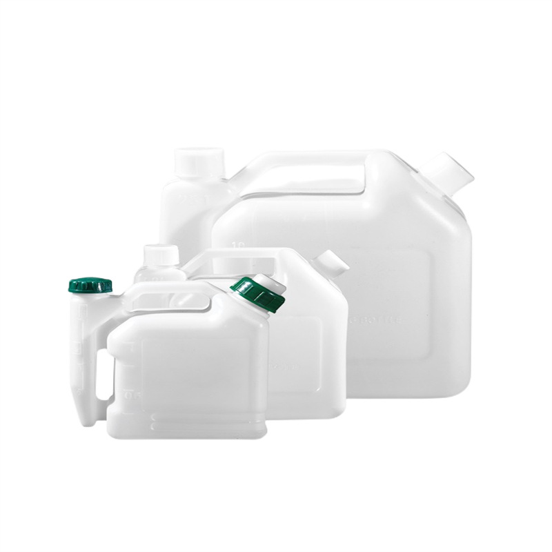 Oil ratio pot two-stroke lawn mower chain saw gasoline 50:1 mixed 2T thickened 5 liter ratio pot 25: 1
