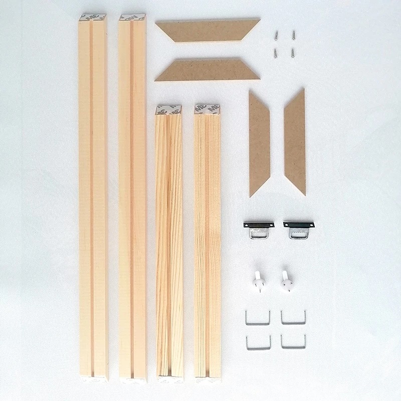 Foreign trade special DIY assembly frame wall hanging painting solid wood inner frame is easy to transport! Recommend! Order at least one piece