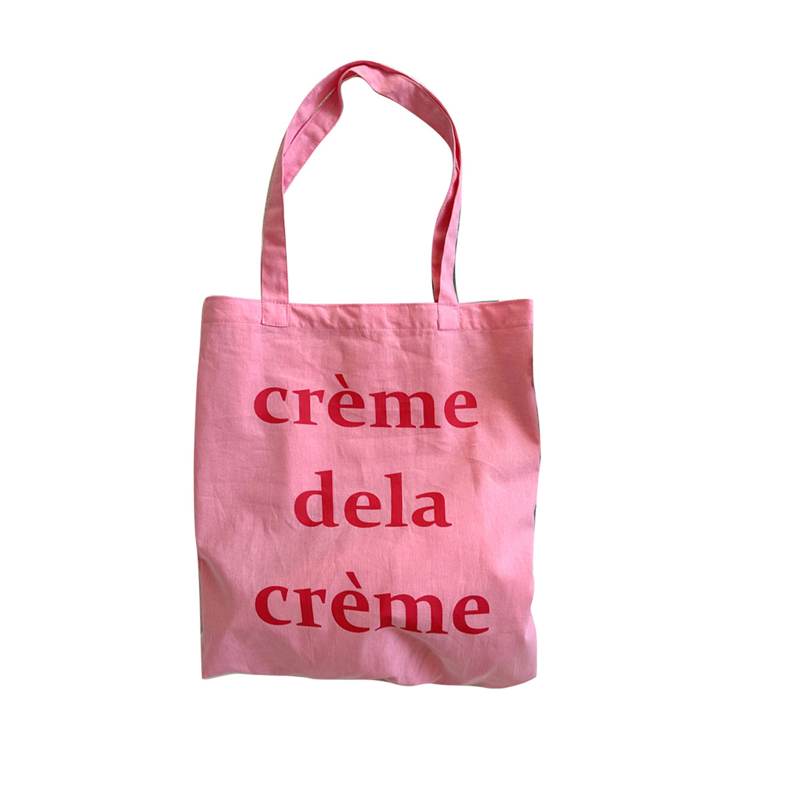 Amazon cross-border supply/South Korea ins niche canvas bag summer thin letter bag sweet pink shoulder bag