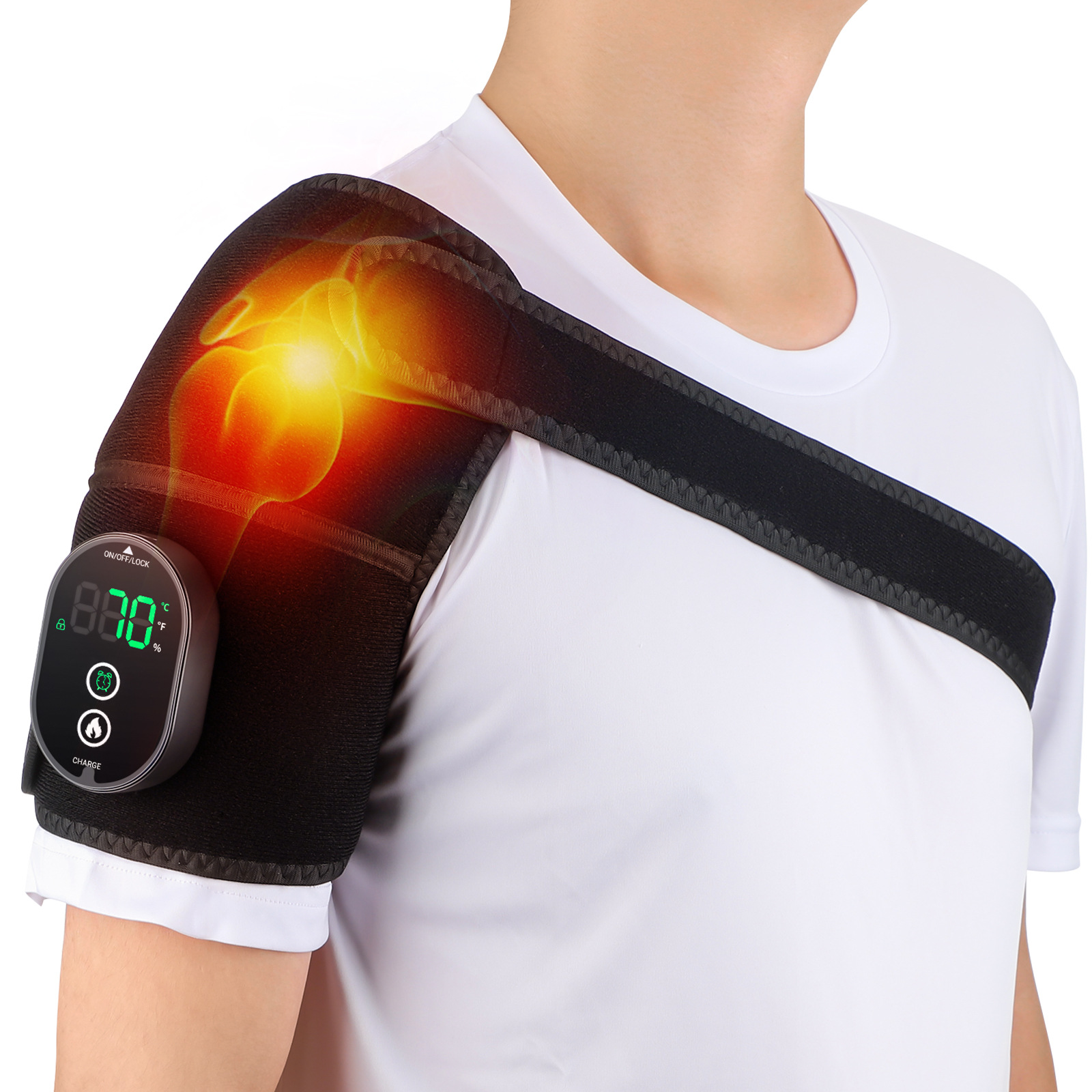 Cross-border supply of heated diving material shoulder pads knee pads for men and women old cold legs warm leg pads joint heated knee pads massage