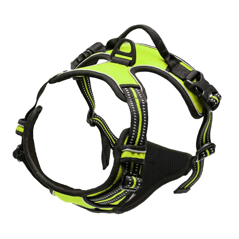 Amazon Pet Anti-Shock Explosion Vest Reflective Chest Strap Large Dog Chain Leash Dog Pet Supplies