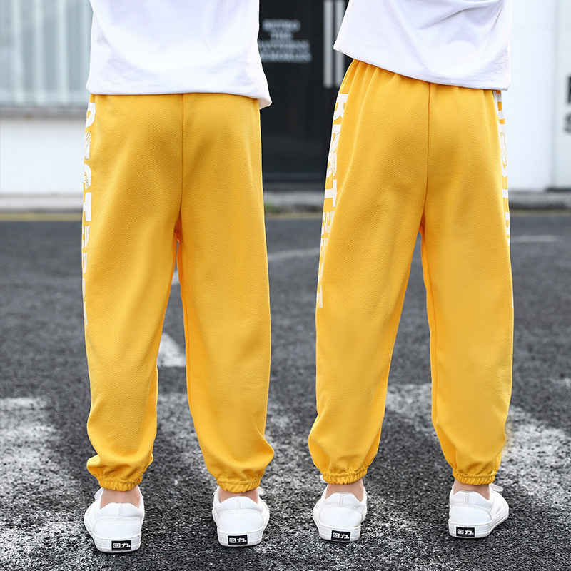 2021 Children's Pants Spring and Summer New Korean Style Children's Wear Boys' Sports Pants Girls' Lantern Pants Children's Anti-mosquito Pants